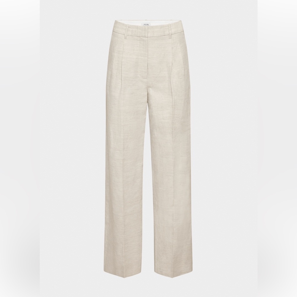 Aritzia Wilfred The Effortless Linen Pant
